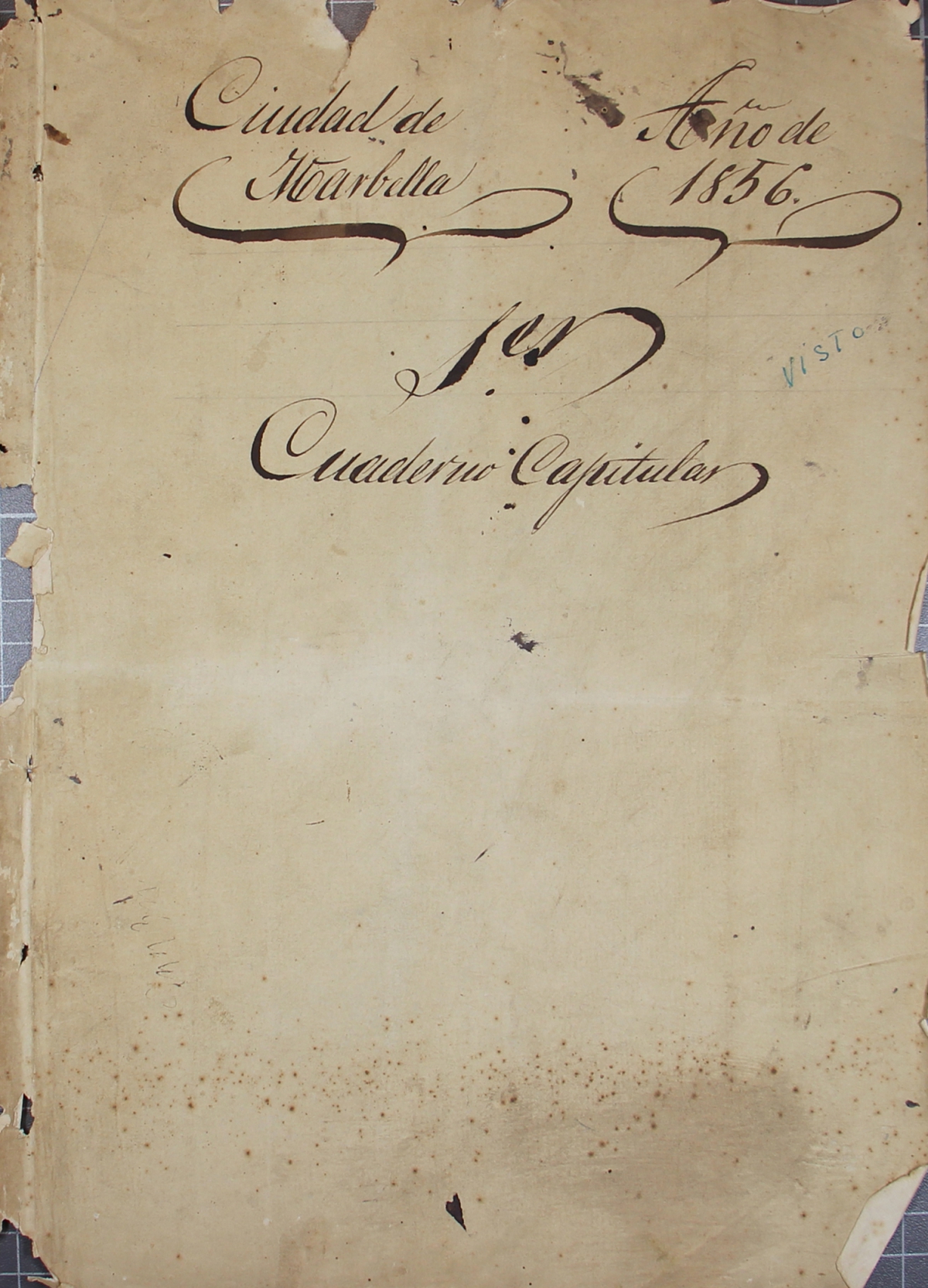 DIGITALIZADAS ACTAS CAPITULARES 1856 A 1858