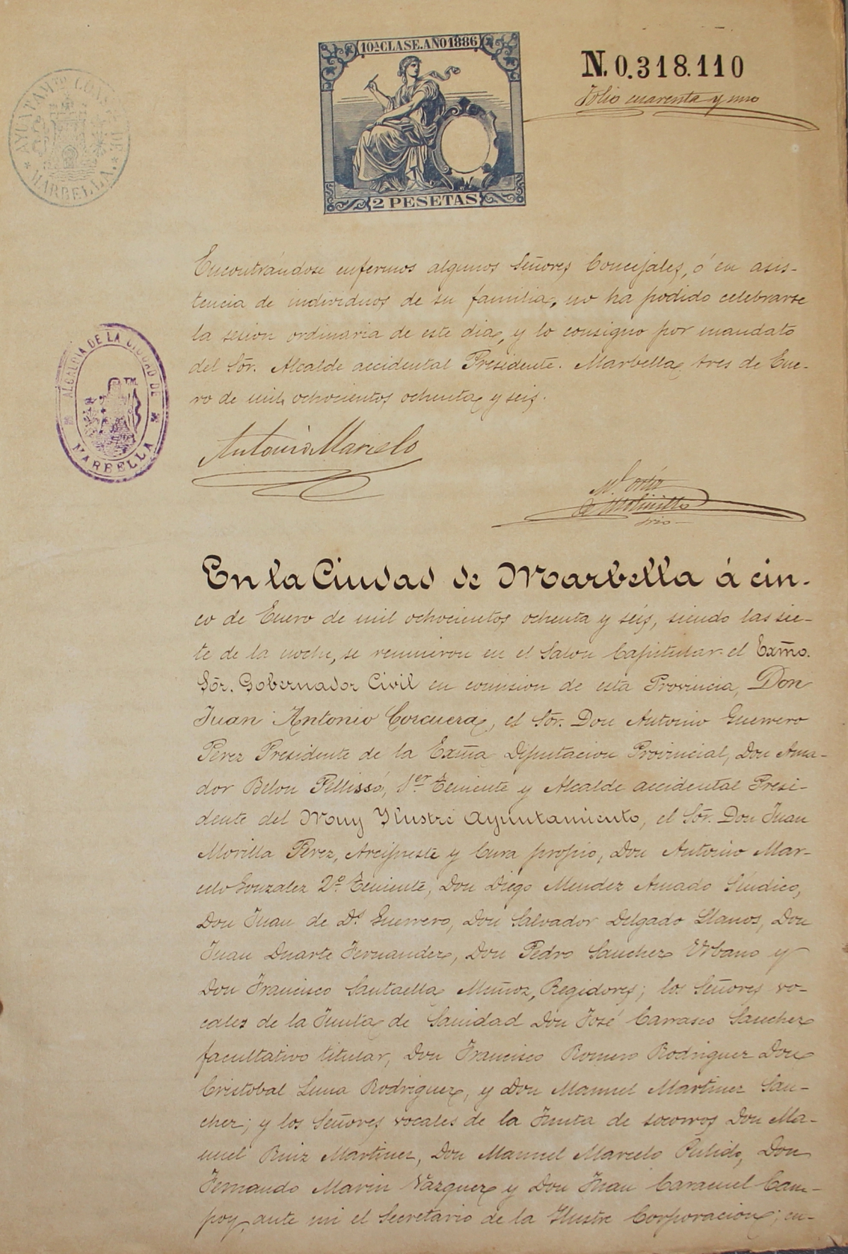 DIGITALIZADAS ACTAS CAPITULARES DE 1886 A 1900