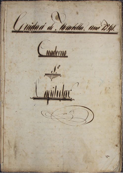 Nueva digitalización de Actas Capitulares hasta diciembre de 1842