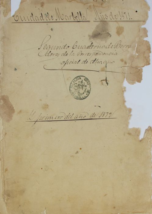 DIGITALIZADA CORRESPONDENCIA OFICIAL ENTRE 1870 Y 1876