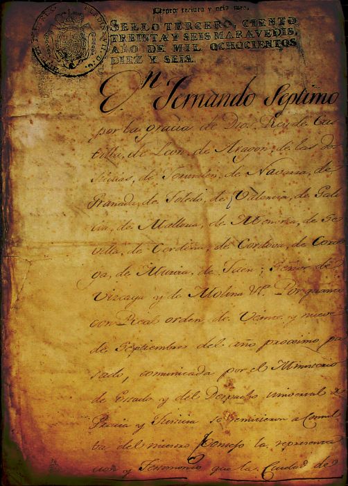 X  ANIVERSARIO ARCHIVO MUNICIPAL. EXPOSICIÓN VIRTUAL DE DOCUMENTOS