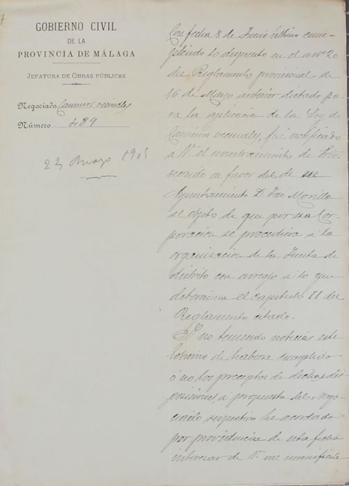DIGITALIZADA LA SERIE DE CORRESPONDENCIA OFICIAL
